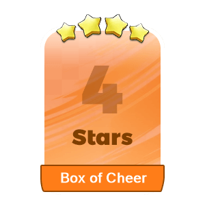MMOJUGG Monopoly Go Box of Cheer 4 Stars-S21-1 Details View of Item Function and Use